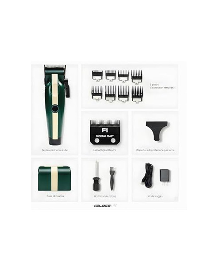 COCCO VELOCE LITE CLIPPER GREEN / WHITE