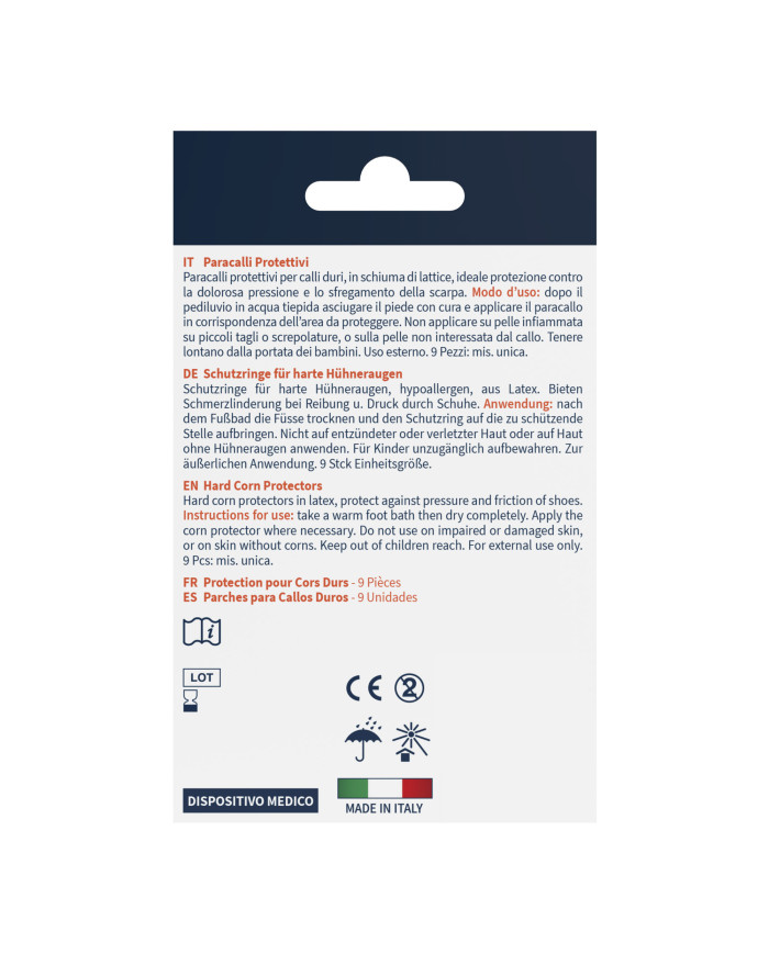 PARACALLI PROTETTIVI PER CALLI DURI 9 PZ - TECNIWO
