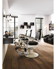 POLTRONA BARBIERE HAIR MUSTANG BLACK