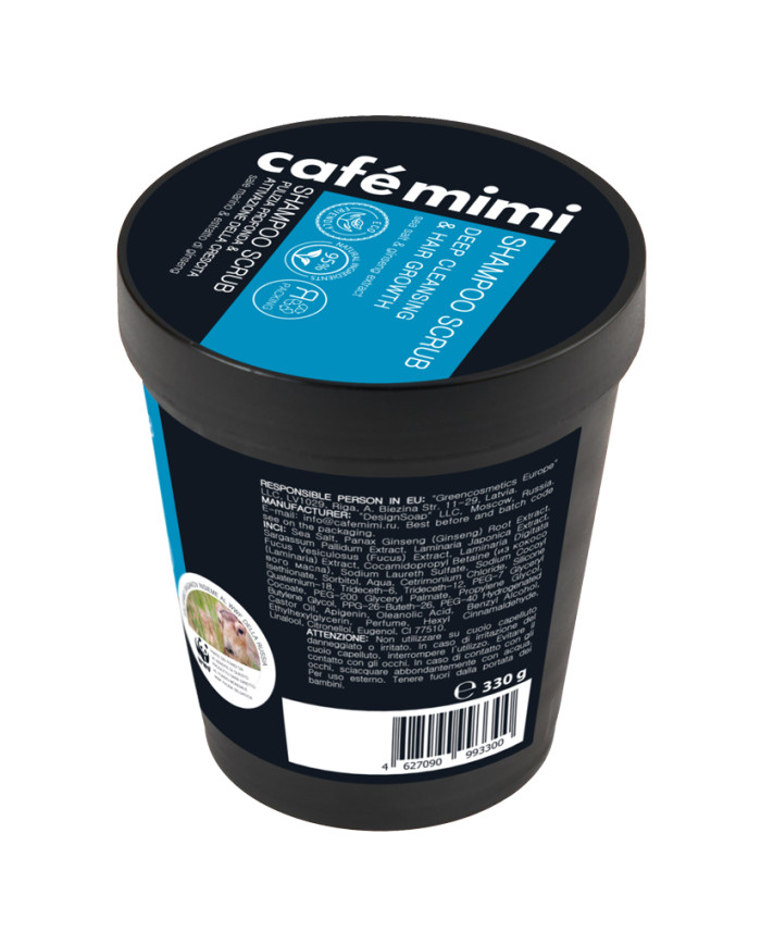 CAFE MIMI SHAMPOO SCRUB PULIZIA PROFONDA