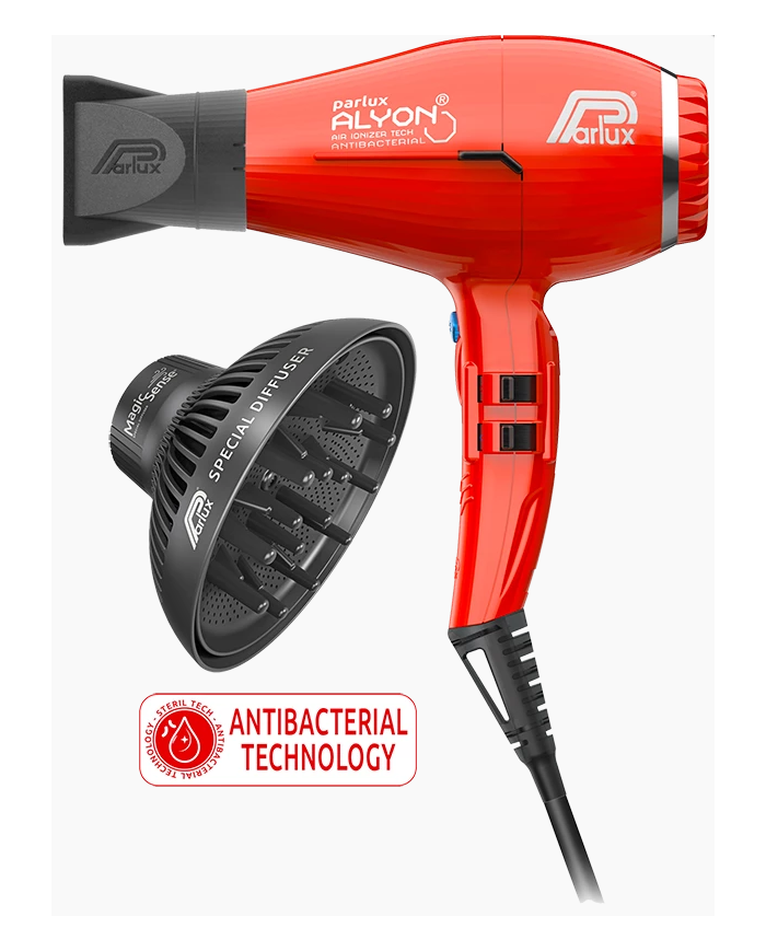 PARLUX PHON ALYON IONIC 2250W + MAGIC SENSE RED