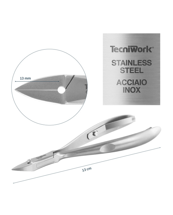 TRONCHESE TAGLIO RETTO 13MM TECNIWORK