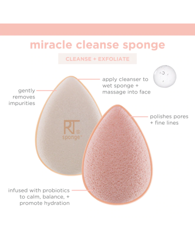 MIRACLE CLEANSE SPONGE SPUGNETTA VISO