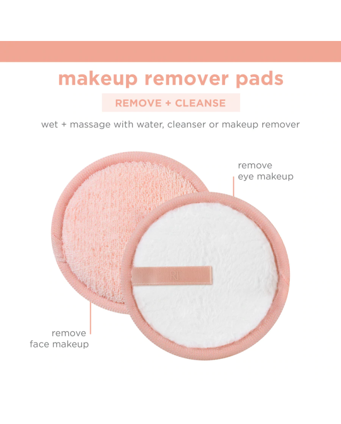 2 PACK MAKE UP REMOVER PADS - 2 PADS STRUCCANTI