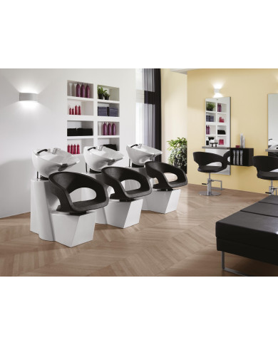POLTRONA LAVATESTA WAVE NERA - XANITALIA