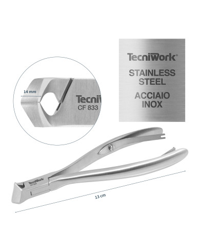 TRONCHESE ROUND CUT 1/4 LUNA 14 MM - TECNIWORK