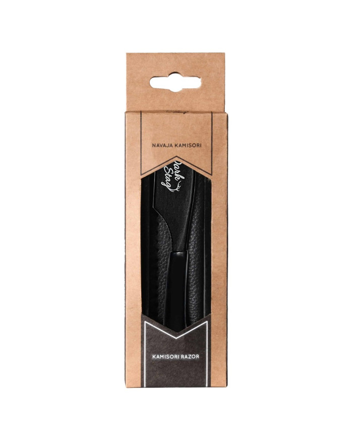 DARK STAG KAMISORI STRAIGHT RAZOR BLACK EDITION